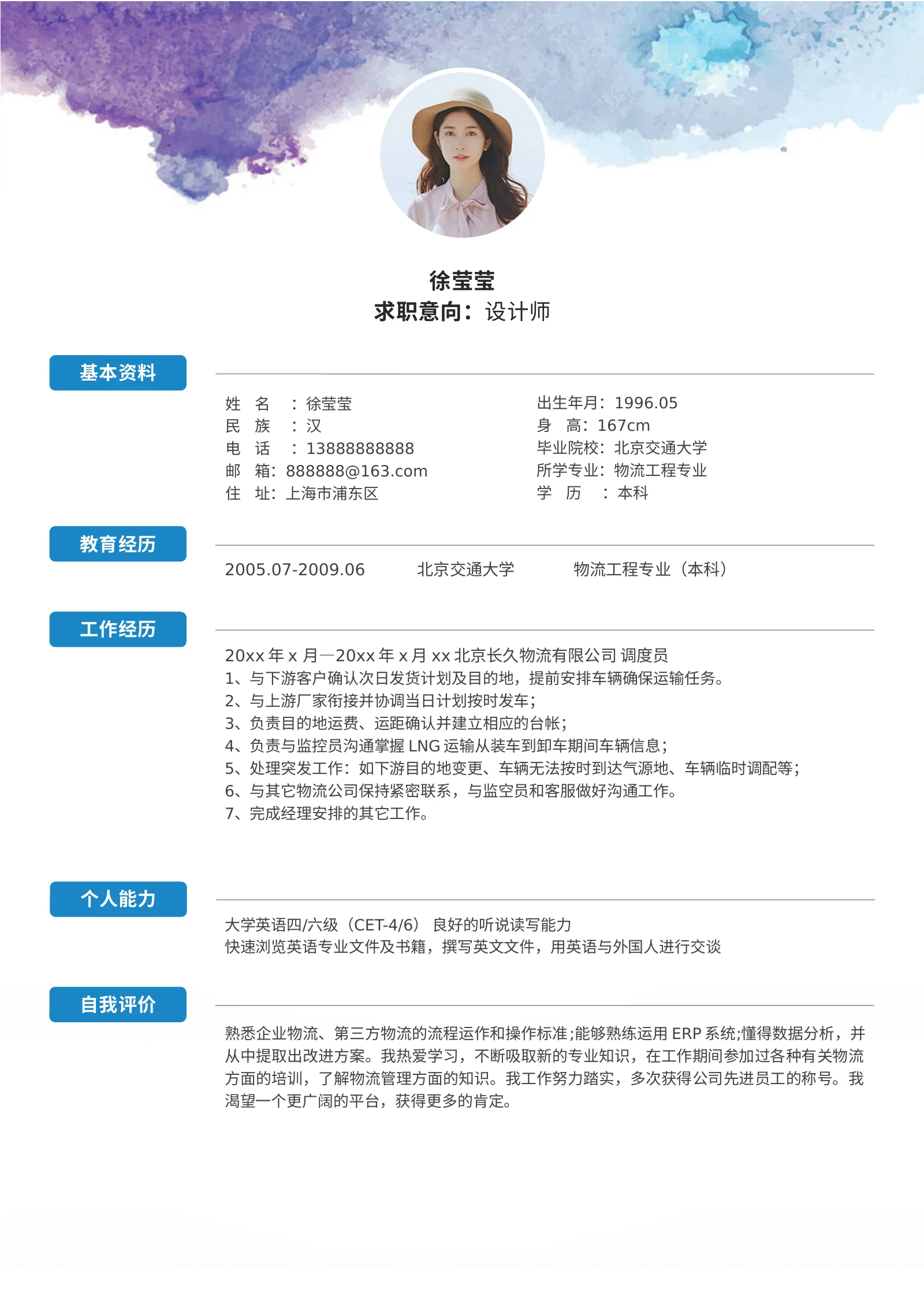 唯美淡雅四页06第 2 页完整预览