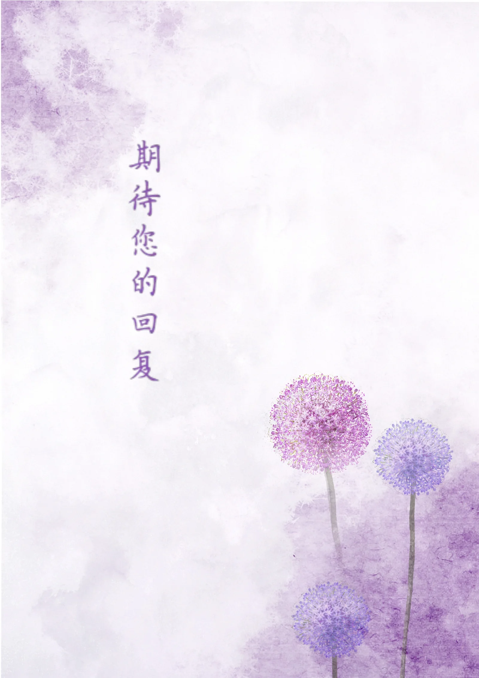 唯美淡雅四页05第 4 页完整预览